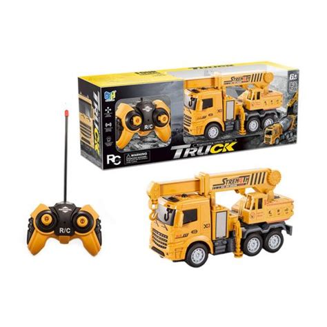 Дитяча вантажівка з краном YG Toys Truck на радіокеруванні, від 6 років ...