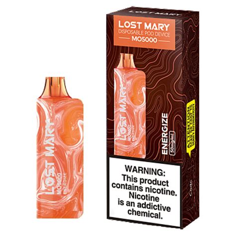 Lost Mary Mo Disposable Vape Device Energize Ml Mg