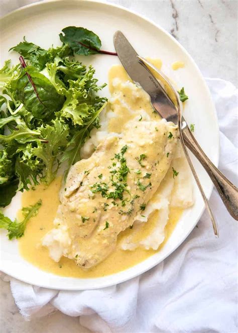 Baked Fish with Lemon Cream Sauce (One Baking Dish!) | RecipeTin Eats