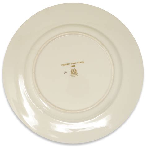 Lot Detail Jimmy Carter White House China Dinner Plate Made For State