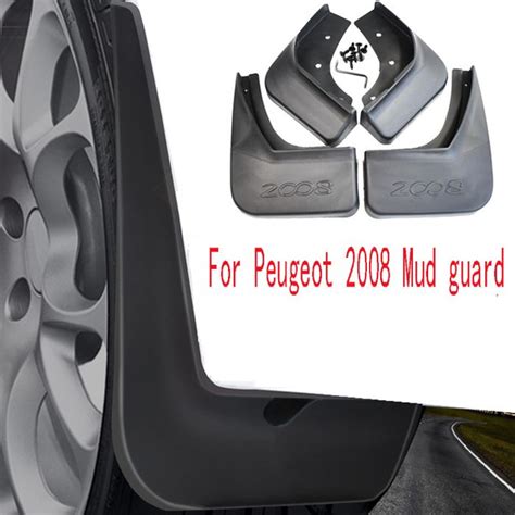 Car Accessories for PEUGEOT 2008 Mud Flaps Flap Splash Splash Guards ...