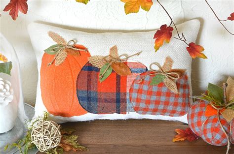 Fall Pumpkin Pillow Fall Pillow Pumpkin Pillow Autumn Throw Etsy