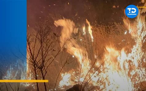 Incendio Forestal En Atizap N De Zaragoza Edomex Hoy De Marzo