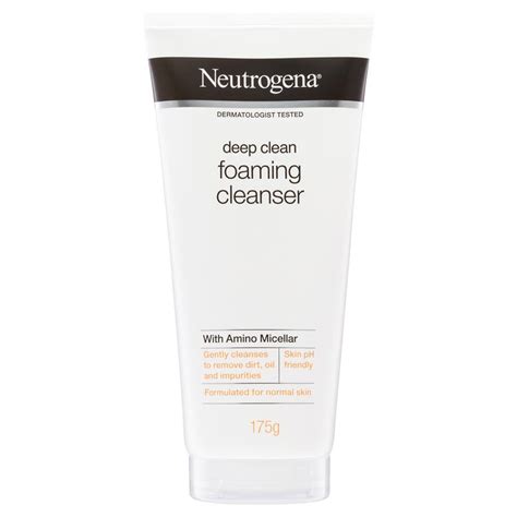 Buy Neutrogena Deep Clean Foaming Cleanser 175g Online At Chemist Warehouse®