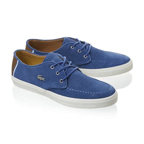 Lacoste Lacoste Sevrin 3 SRM Suede Blue (N74) Mens Trainers - Lacoste ...