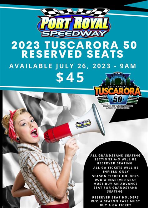 Port Royal Speedway Speedpalace On Twitter Info On Ascoc Tuscarora 50 Reserve Tickets Note