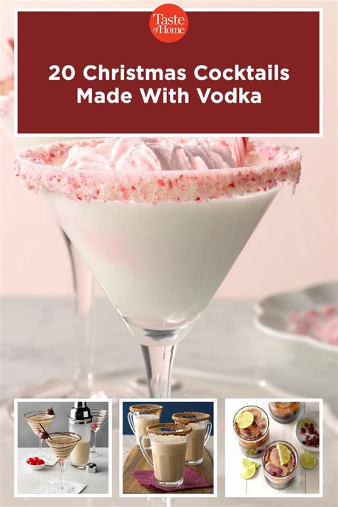 Christmas Cocktails Made With Vodka And Marshmallows Are The Perfect Holiday Drink