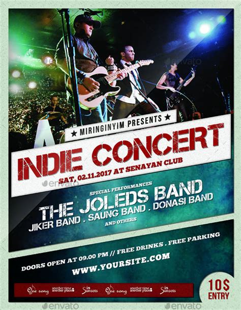 10 Best Beautiful Concert Poster Designs For Inspiration