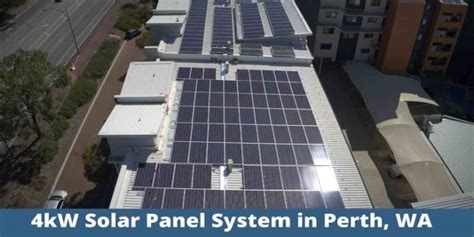 4kW Solar PV Power Panel System In Perth WA Installation Price