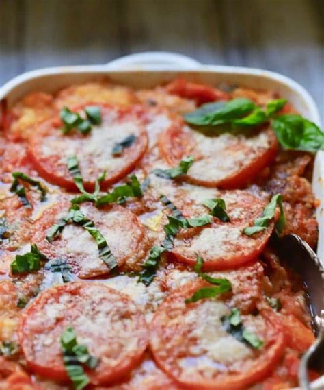 Easy Baked Fresh Tomato Casserole Recipe