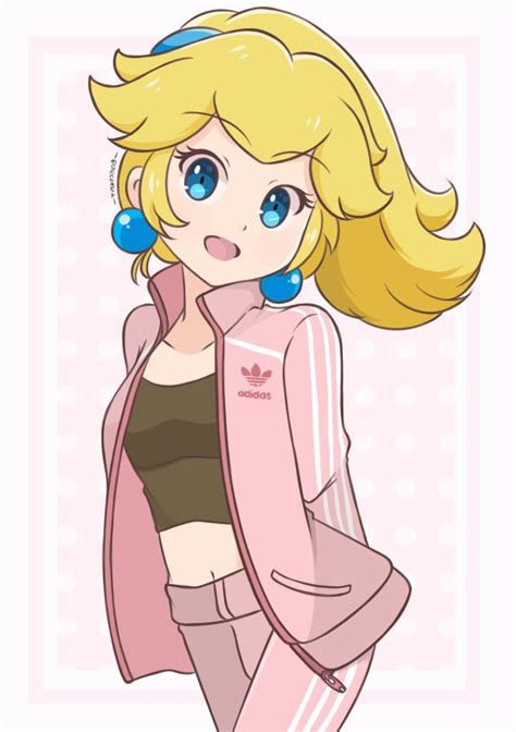 チョコミル chocomiru on Twitter Super mario art Peach mario Super