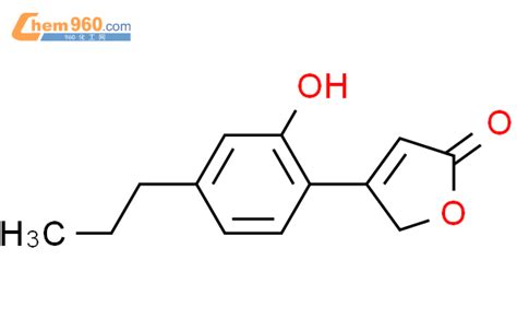 76292 08 5 2 5H Furanone 4 2 hydroxy 4 propylphenyl 化学式结构式分子式mol