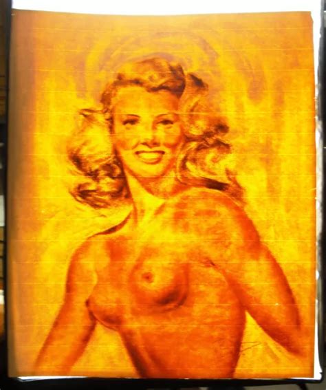 DESSIN ORIGINAL SIGNÉ Portrait Nude art jeune femme blonde nue c1930 46cm 371 89 PicClick CA