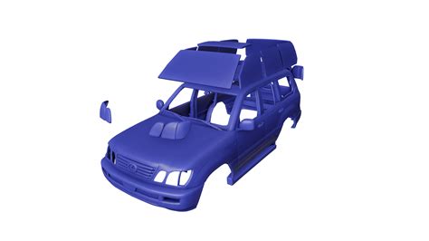 Stl File Lexus Lx 470・model To Download And 3d Print・cults