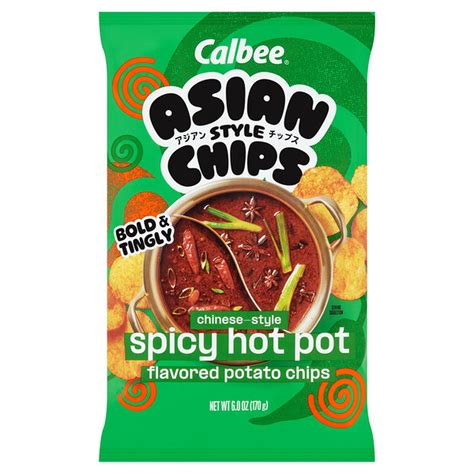 Calbee Chinese Style Spicy Hot Pot Flavored Potato Chips Oz Delivery Or Pickup Near Me