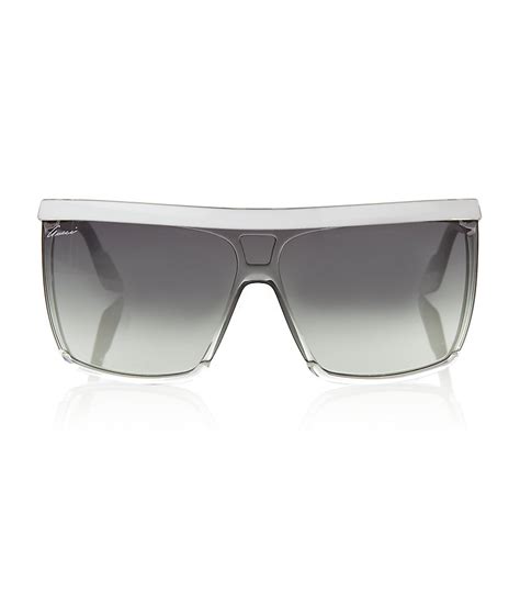 Gucci Acetate Retro Sunglasses in White for Men | Lyst