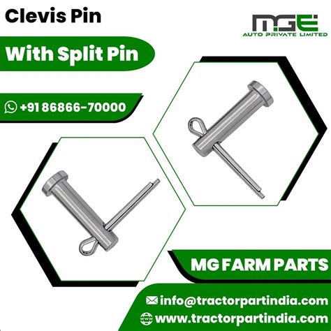 Clevis Pins With Split Pins Tractor Linkage Parts Manufacturersupplier