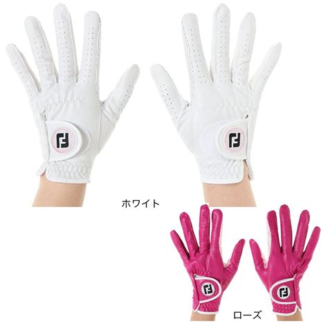 フットジョイFOOT JOYレディースゴルフ 両手用 ナノロック フォー FGNL1PRWT ゴルフ用品はヴィクトリアゴルフ