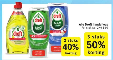 Alle Dreft Handafwas Aanbieding Bij Albert Heijn