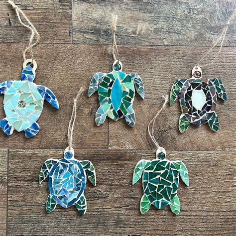 Sea Turtle Mosaic Etsy