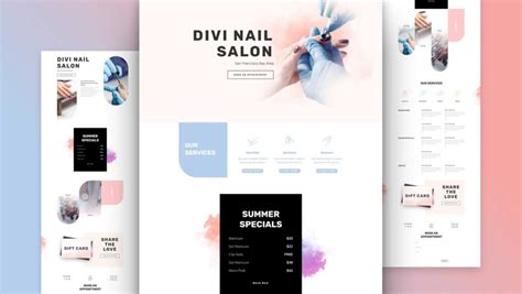 Nail Salon Layout Pack - Digital Mukesh