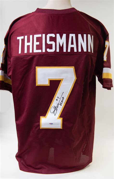 Lot Detail - Joe Theismann Signed Washington Redskins Jersey - PSA/DNA