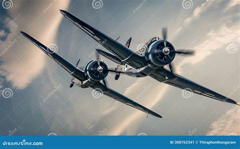 Fighter Planes On A Mission Stock Illustration Illustration Of Cargo