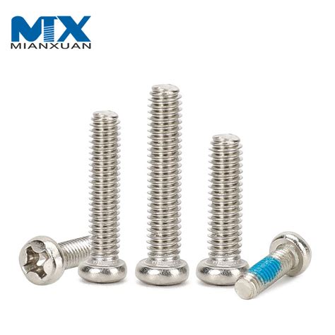 DIN7985 Cross Recessed Pan Head Screws Round Head Tapping Screws