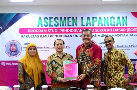 Program Studi Pgsd Umj Raih Akreditasi Unggul Umj