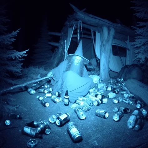 Trail Cam Footage Of Gandalf Hungover Nel 2024 Umorismo Divertente