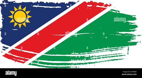 Namibia Flag Vector Illustration Stock Vector Image And Art Alamy