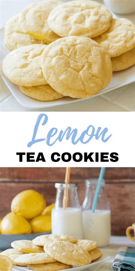 Delicious Lemon Tea Cookies