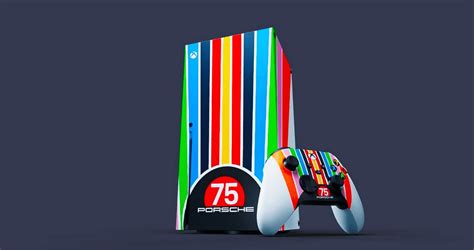 Porsche 75th Anniversary Edition Xbox Series X Console Pcarmarket