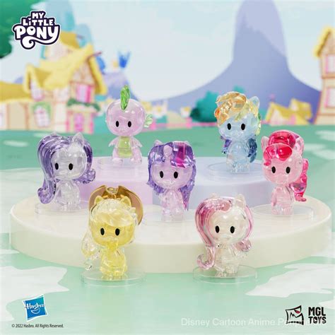 New My Little Pony Crystal Block Figures By Mgl Toys Mlp Merch