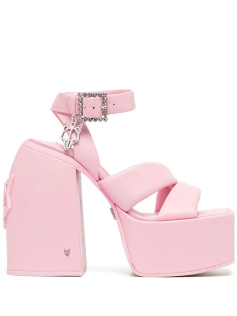 Naked Wolfe Jingle 60mm Sandals In Rosa ModeSens