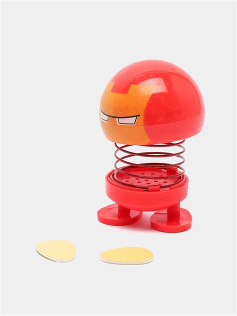 Игрушка на пружинке антистресс для приборной панели с липучкой купить ...