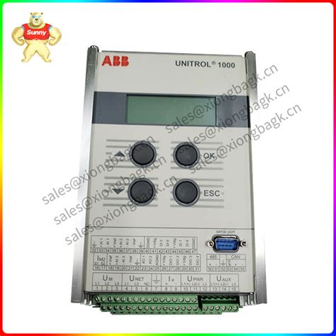 UNITROL1000 Z V3 3BHE014557R0003 ABB Excitation Systems ABB