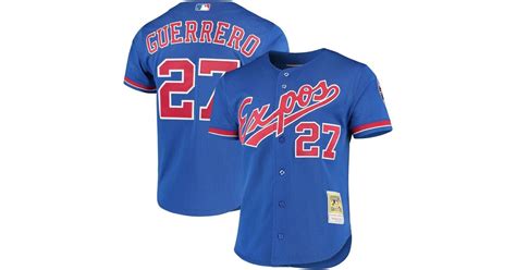 Mitchell Ness Vladimir Guerrero Montreal Expos Cooperstown Collection