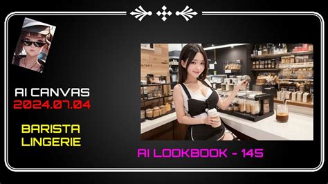 AI 룩북 AI LookBook 바리스타 란제리 Barista Lingerie YouTube