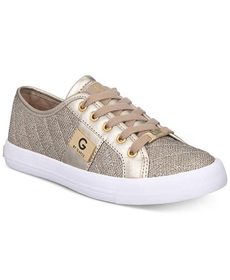 G BY GUESS - G by Guess Women's Lace Up Leather Quilted Fabric Glitter ...