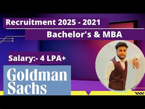 Goldman Sachs Off Campus Drive For 2025 2021 Batch Goldman