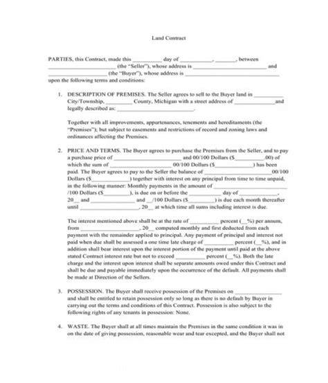 Free Memorandum Of Understanding Sale Of Property Template Doc Example