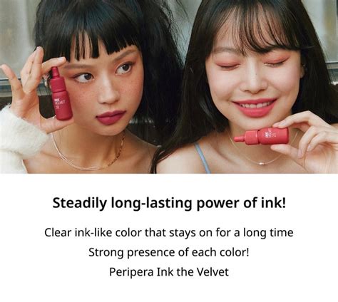 Peripera Ink Velvet Lip Tint Strawberry Nude Beauty Personal