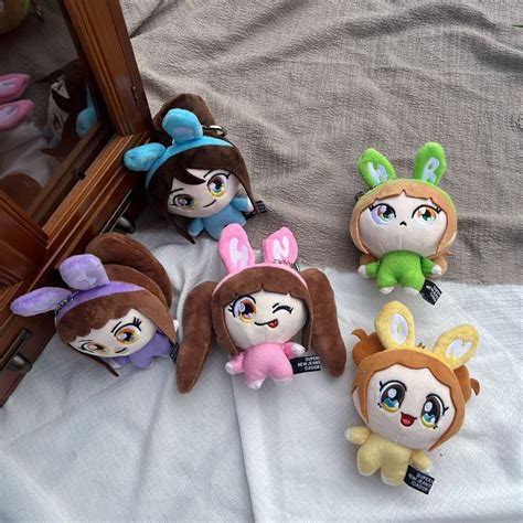 15cm Kpop Idol Newjeans Plush Keyring Minji Hanni Danielle Haerin Hyein