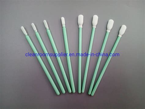 Lint Free Disposable Cleanroom Sponge Stick Cleanroom Industrial Use