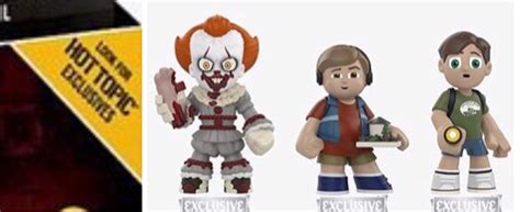 These Three From The IT Mystery Minis Will Be Hot Topic Exclusives Reposted For Clarity R