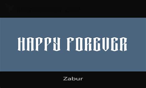 zabur font  ridtype mostfontcom