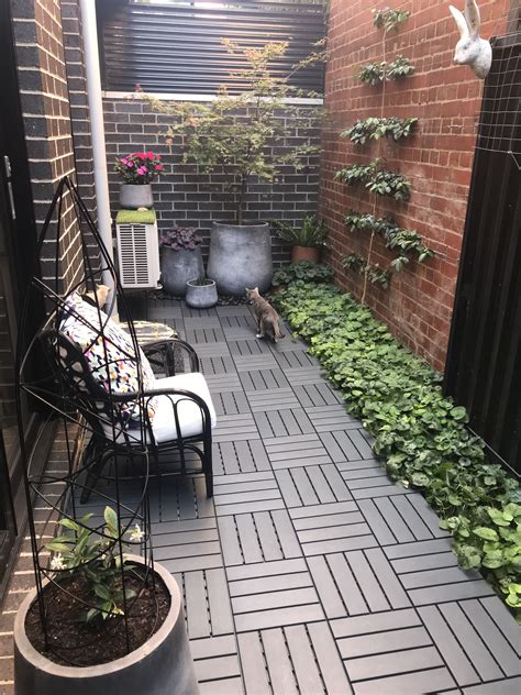 Ikea Runnen Decking Small Courtyard Gardens Ikea Garden Backyard