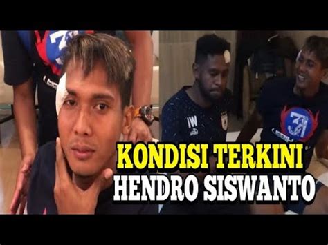 Kondisi Terkini Hendro Siswanto Setelah Alami Benturan Dengan