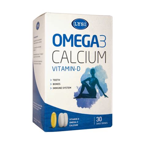 Omega Cu Vitamina D Si Calcium Doze Lysi